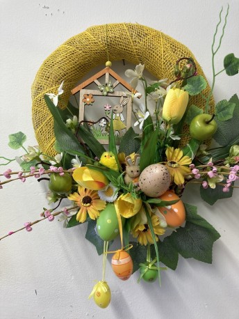 Easter Door Wreath